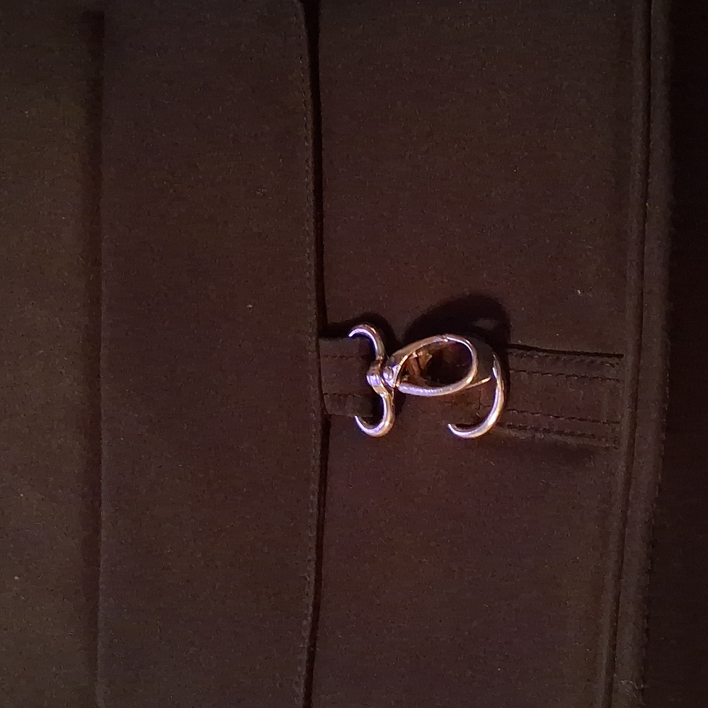 Elegant Black Briefcase Style Bag - Picture 2 of 8